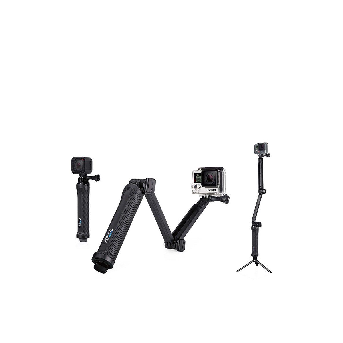 Gopro - Chân gắn 3 chiều/ 3Way Grip-Arm-Tripod - Chính hãng