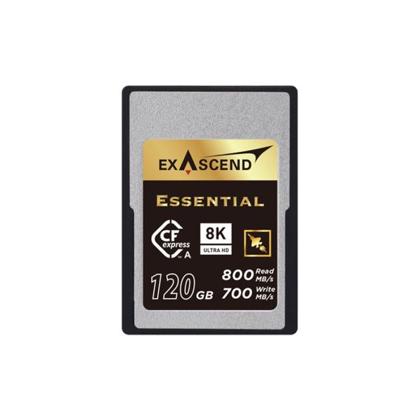 Thẻ nhớ CF Express (Type A) - Essential - 120GB 800MB/s hiệu Exascend - Chính hãng