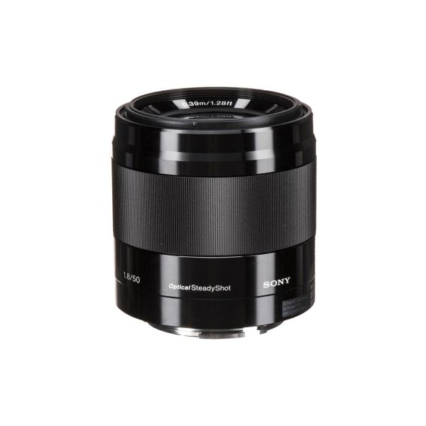 Ống kính Sony E 50mm f1.8 OSS (Đen/Bạc)/SEL50mm - Chính hãng