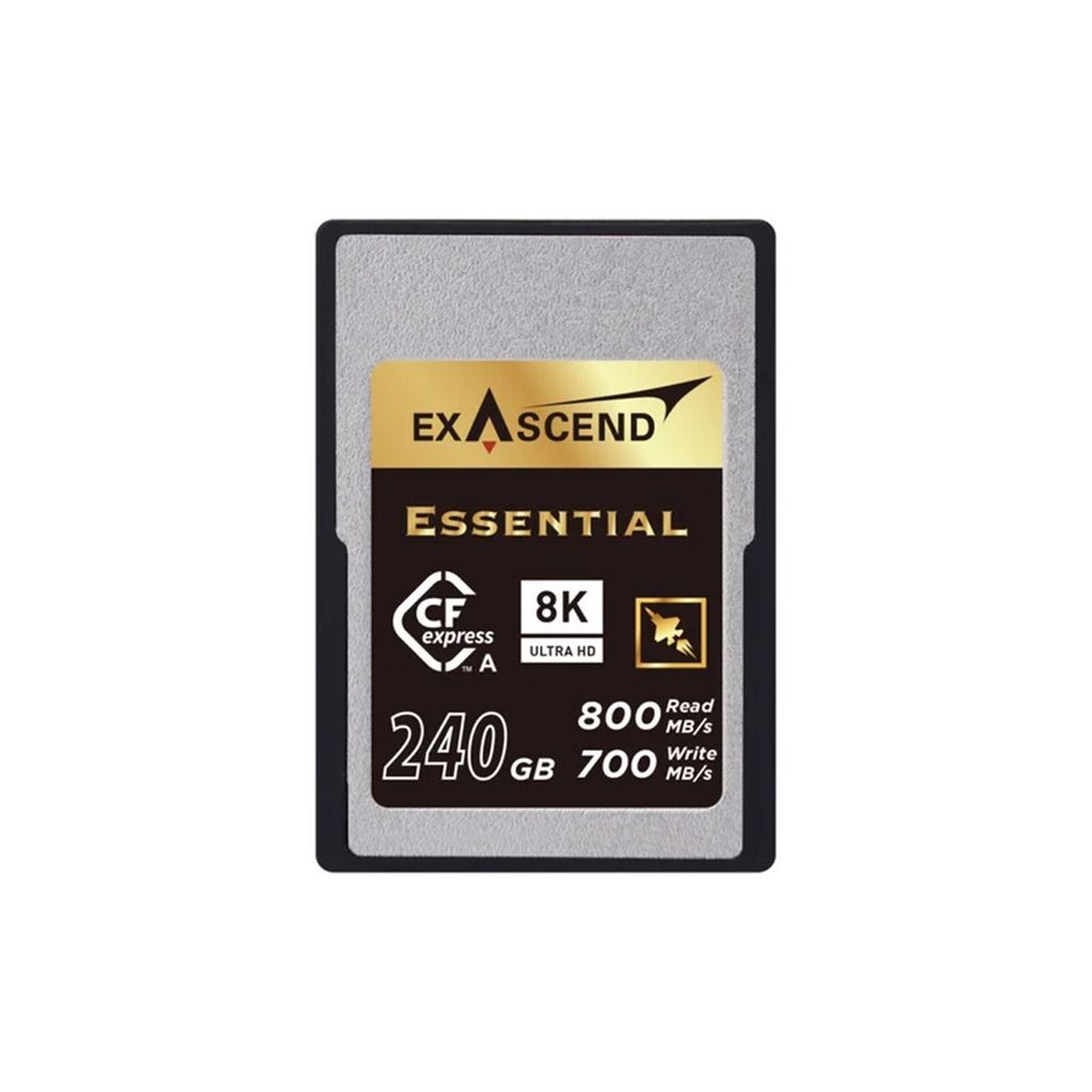 Thẻ nhớ CF Express (Type A) - Essential - 240GB 800MB/s hiệu Exascend - Chính hãng