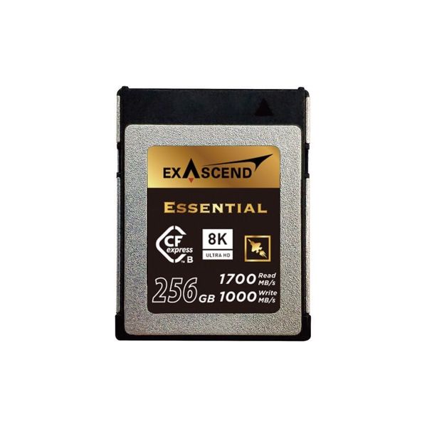 Thẻ nhớ CF Express (Type B) - Essential - 256GB 1700MB/s hiệu Exascend - Chính hãng