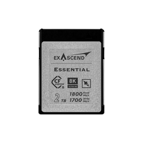 Thẻ nhớ CF Express (Type B) - Essential - 2TB 1800MB/s hiệu Exascend - Chính hãng