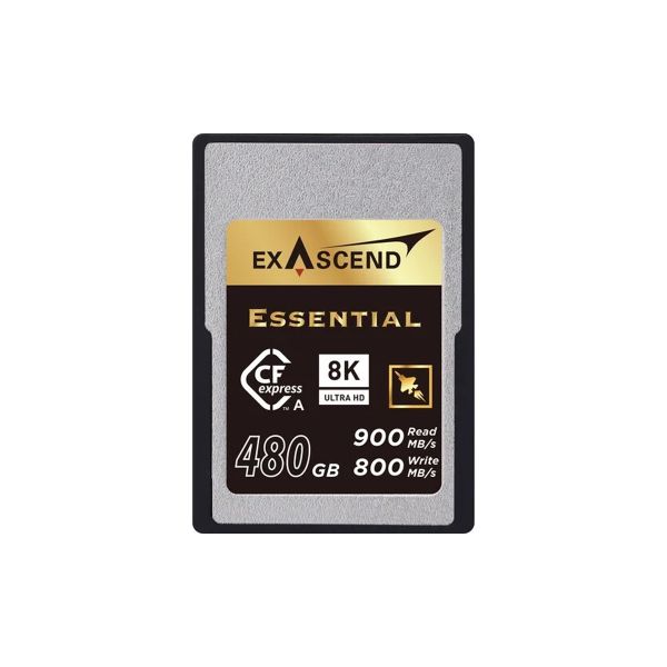 Thẻ nhớ CF Express (Type A) - Essential - 480GB 800MB/s hiệu Exascend - Chính hãng