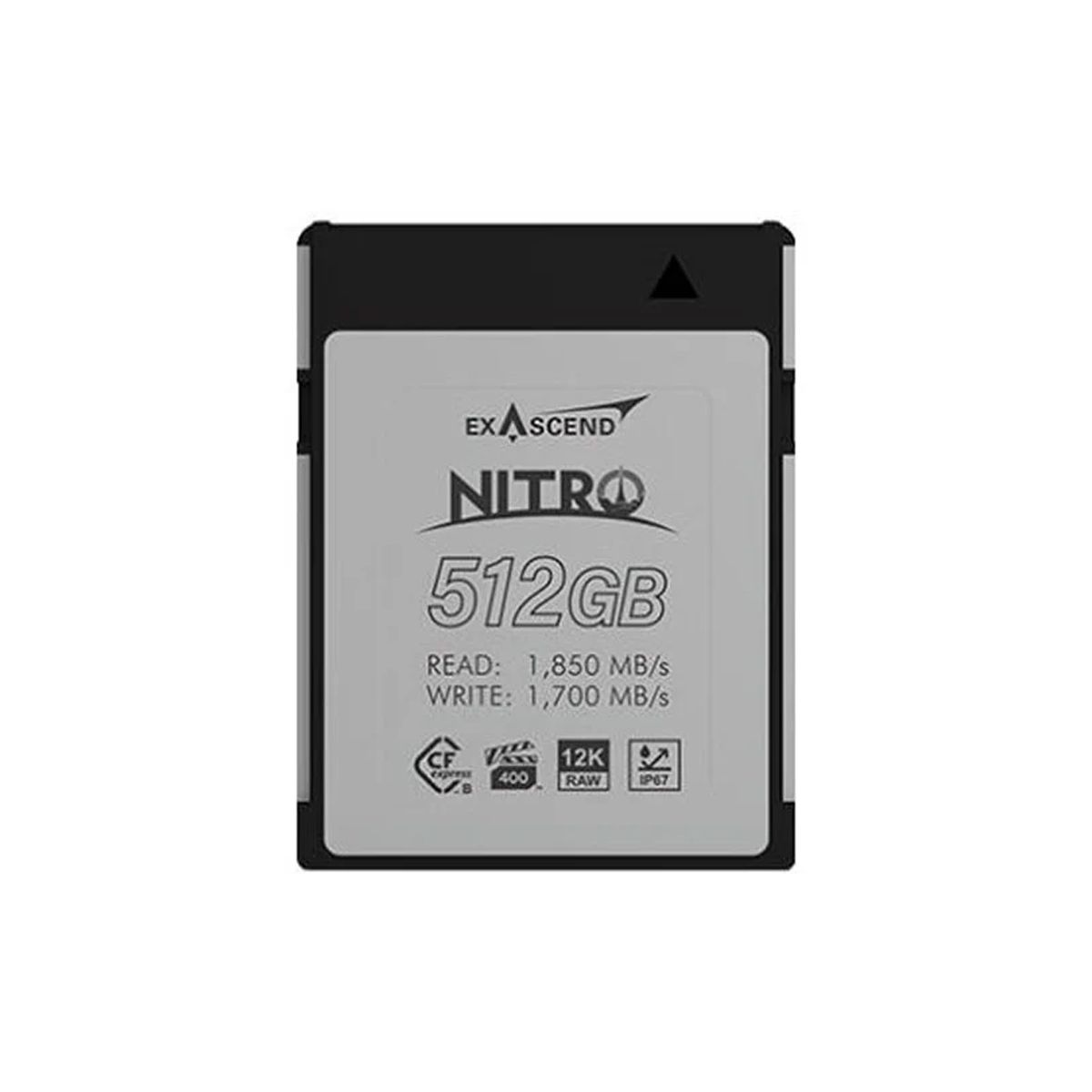 Thẻ nhớ CF Express (Type B) - Nitro - 512GB 1850MB/s hiệu Exascend - Chính hãng