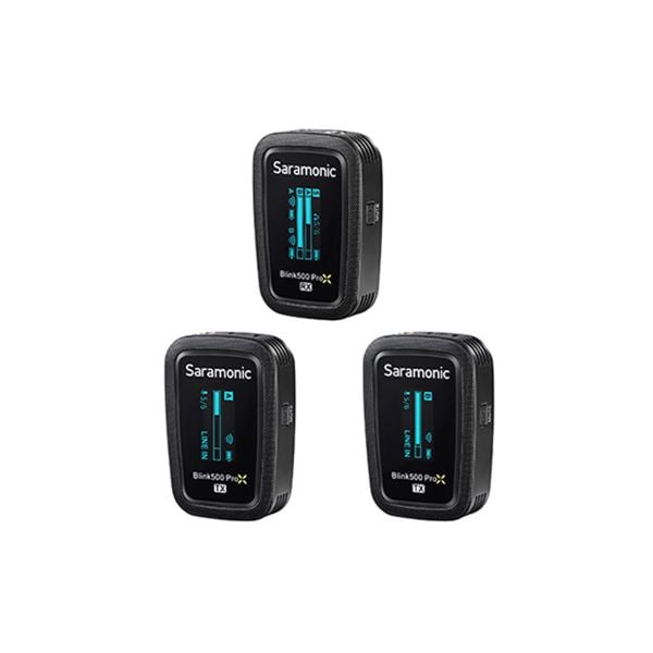 Micro thu âm không dây Saramonic Blink 500 ProX B2 (2TX+1RX) - Chính hãng