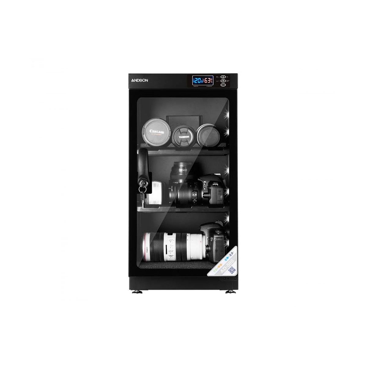 Tủ chống ẩm Andbon AD-50S / 50 lít - Chính hãng