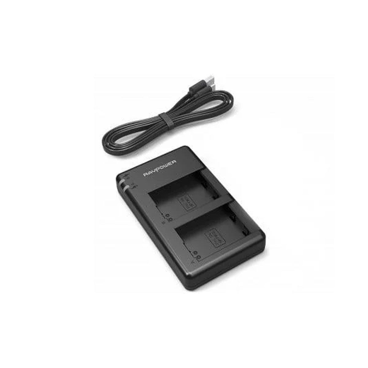 Bộ 2 pin và đế sạc kép RAVPOWER for Sony NP-FW50 - Chính hãng