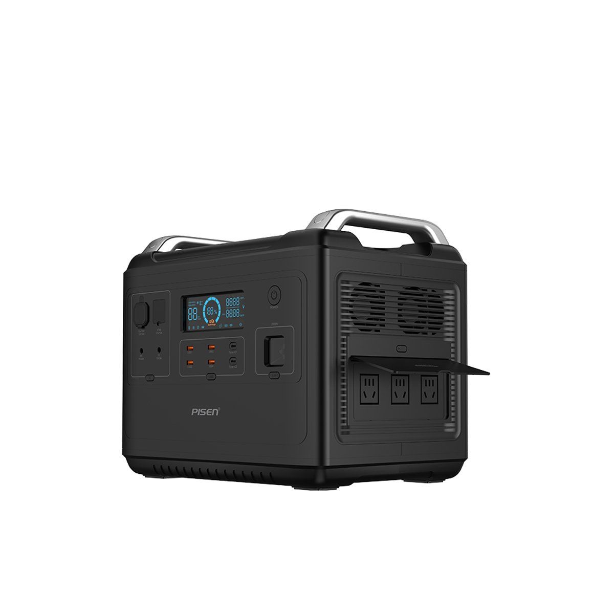 Trạm sạc di động, cấp điện AC & DC Digital Power Station 2000W LiFePO4