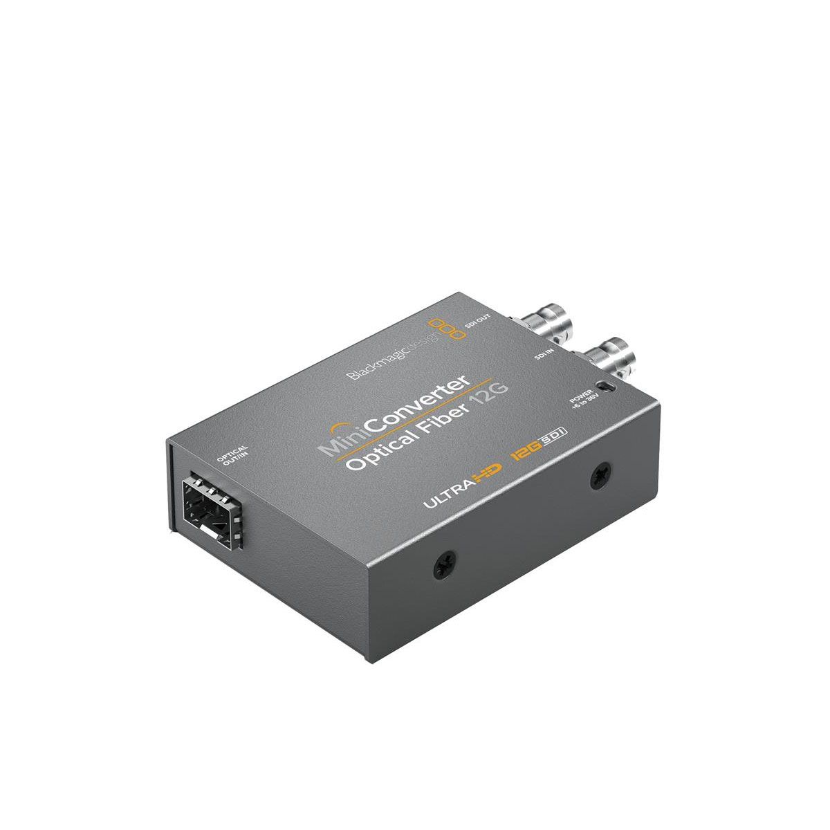 BlackMagic Mini Converter Optical Fiber 12G