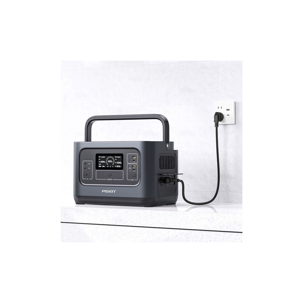 Trạm điện di động PISEN Super Fast PowerWild 1000W Lifepo4
