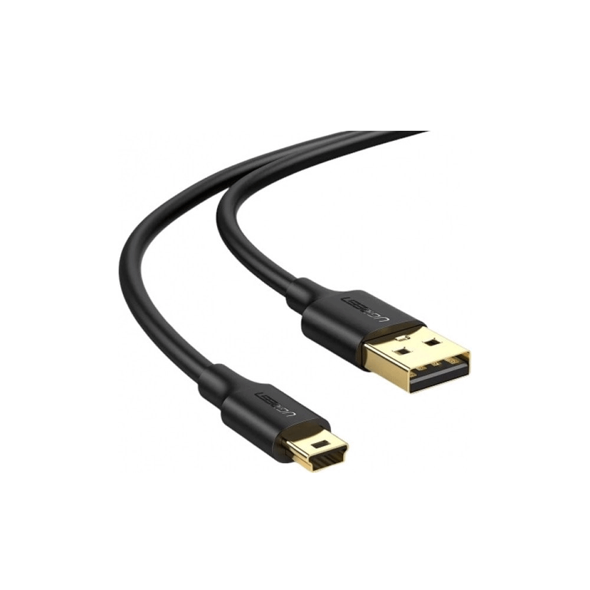 Dây Cáp USB 2.0 to USB Mini 3m mạ vàng Chính hãng Ugreen 10386 cho máy ảnh