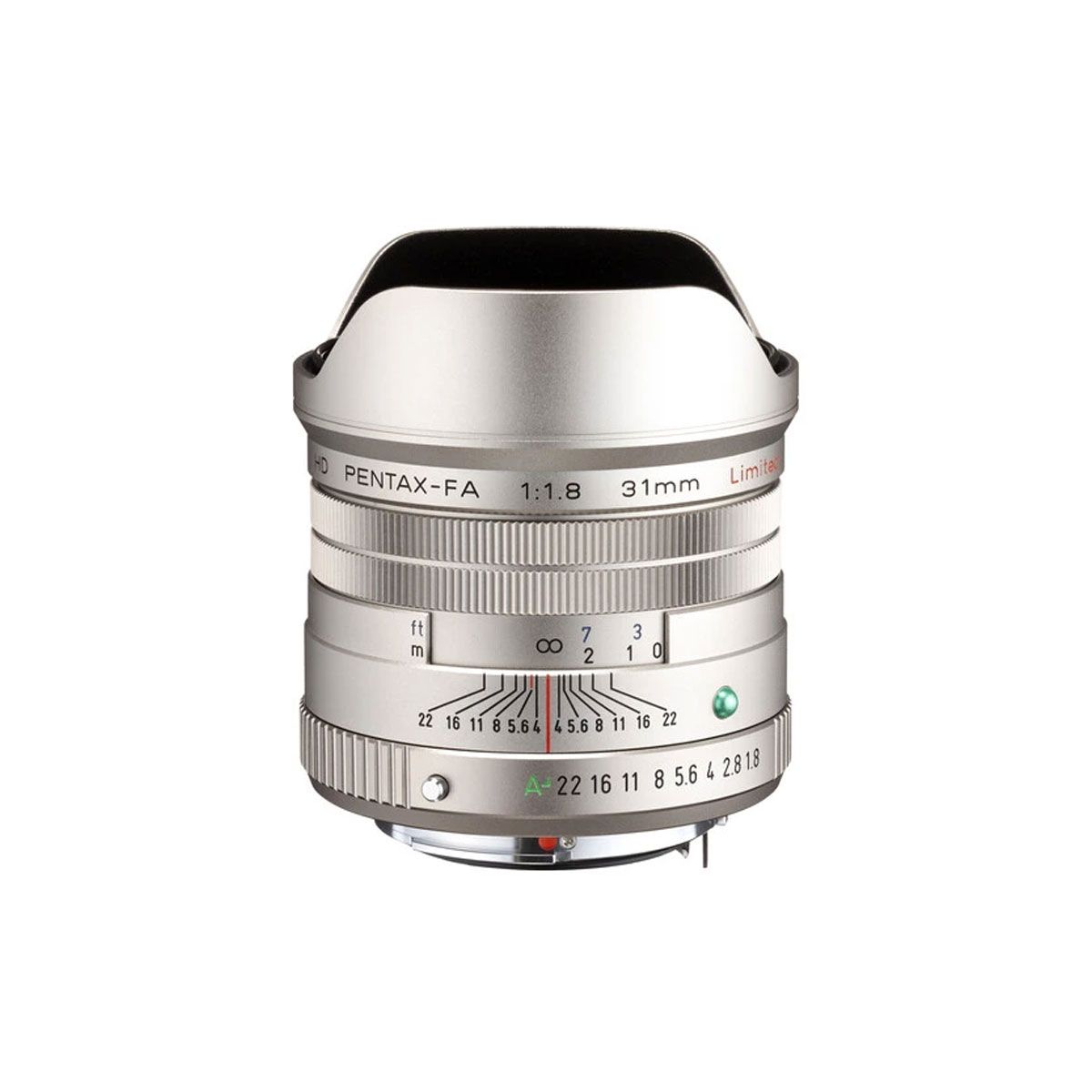Ống kính Pentax FA 31mm F1.8 AL Limited Silver
