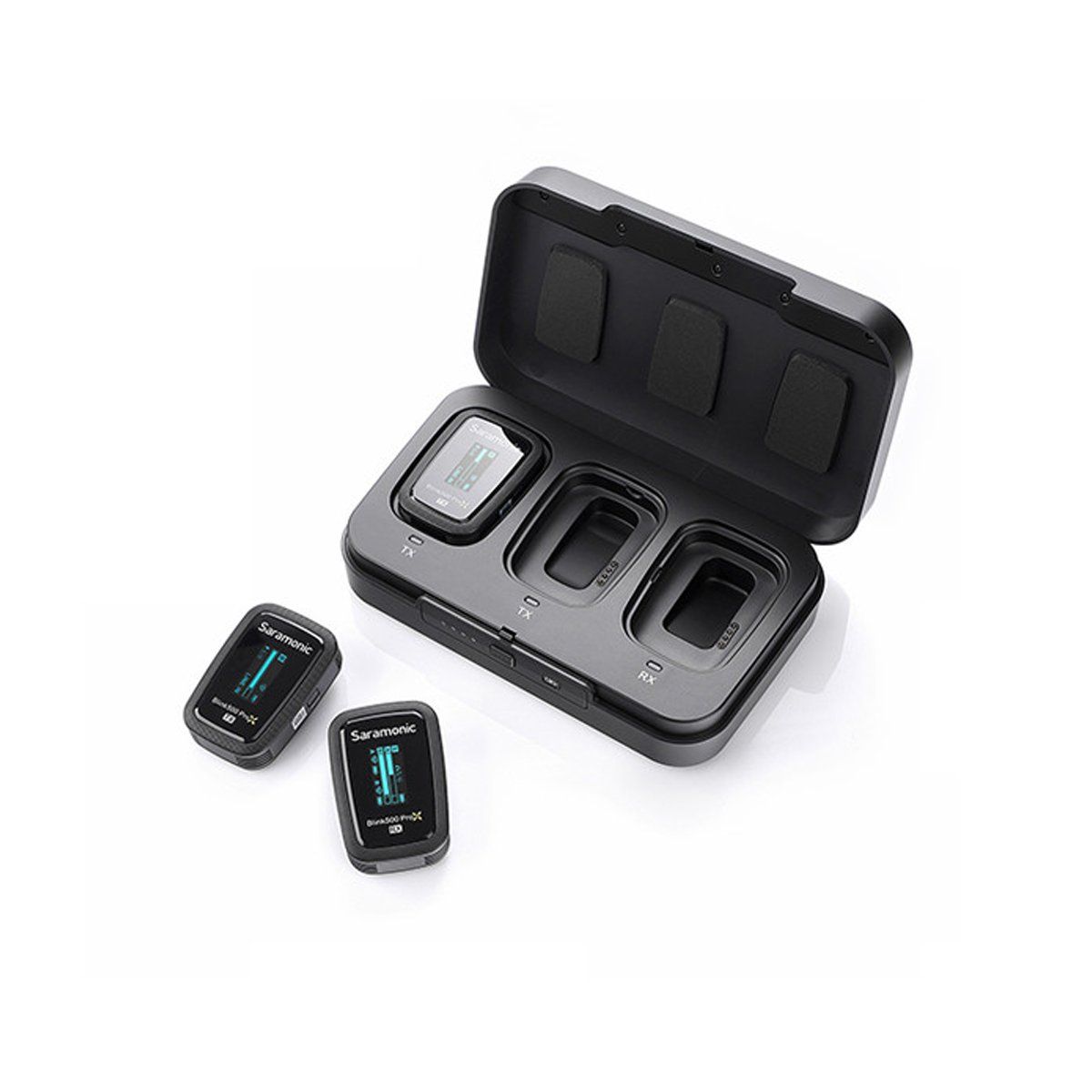 Micro thu âm không dây Saramonic Blink 500 ProX B2 (2TX+1RX) - Chính hãng