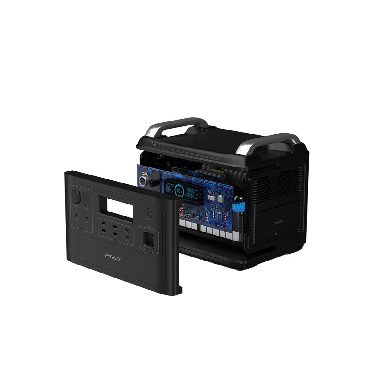 Trạm sạc di động, cấp điện AC & DC Digital Power Station 2000W LiFePO4