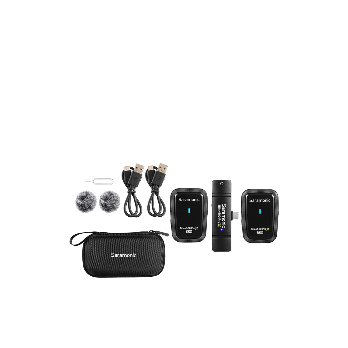 Micro thu âm không dây Saramonic Blink 500 ProX Q6 - Chính hãng