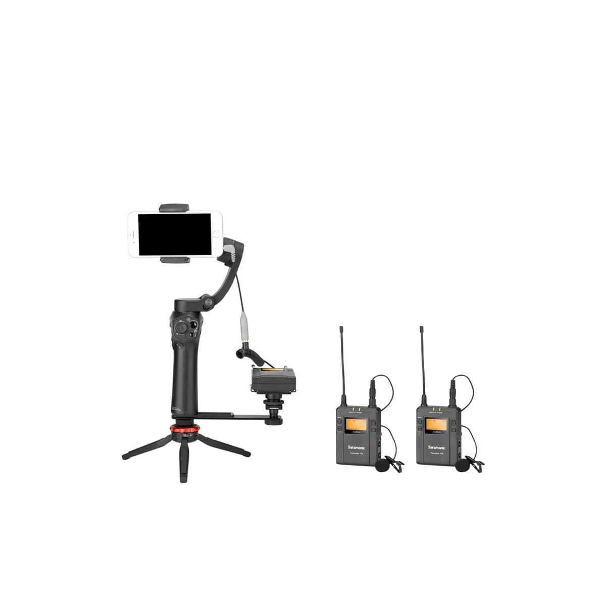 Micro thu âm không dây Saramonic UwMic9 Kit 2 (2TX+1RX) - Chính hãng