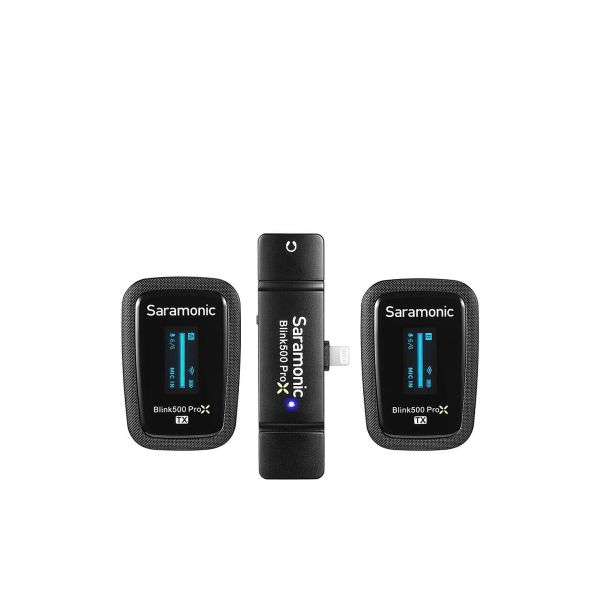 Micro thu âm không dây Saramonic Blink 500 ProX B4 (2TX+1RX) - Chính hãng