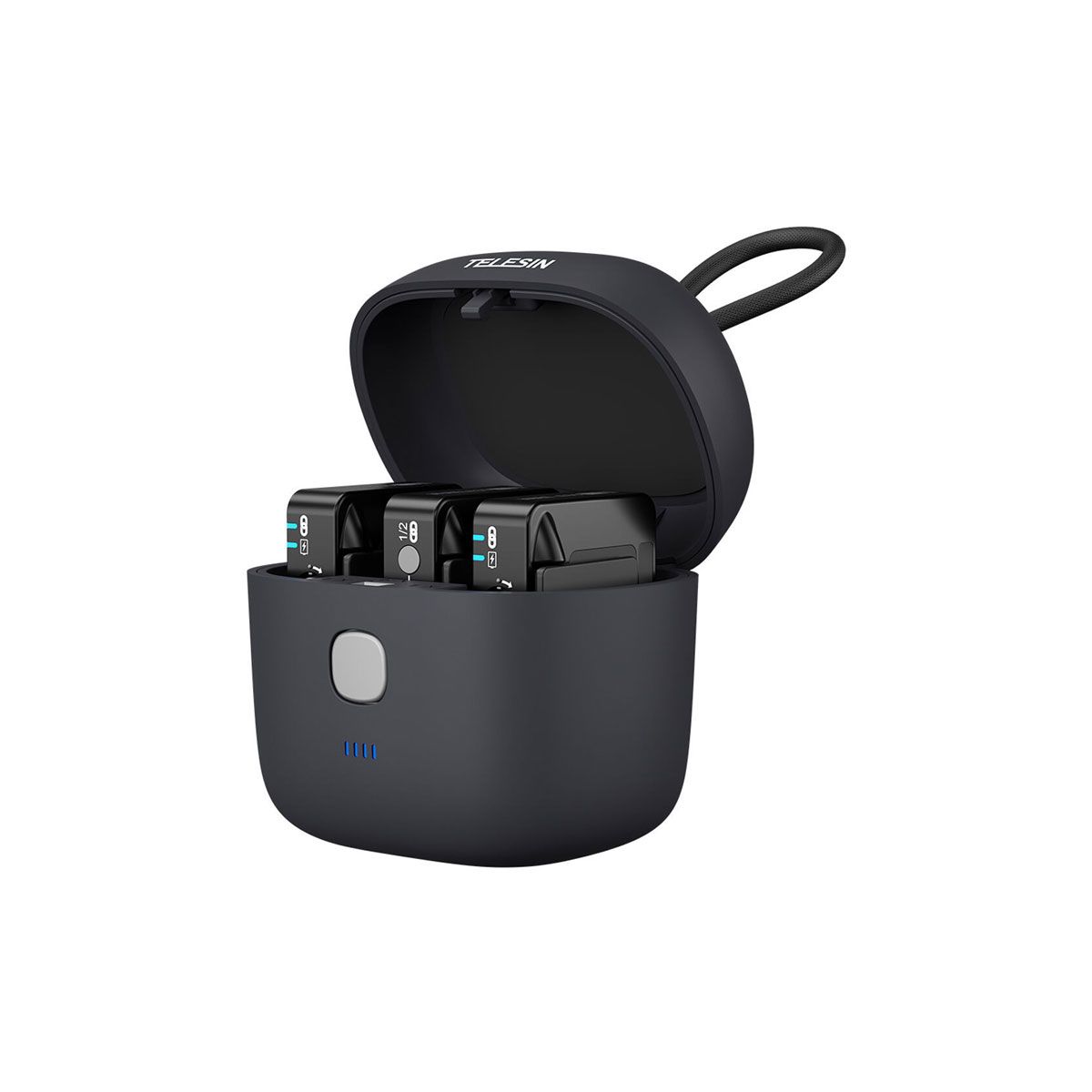Hộp sạc Telesin cho mic Rode Wireless GO II (TE-WMB-001)
