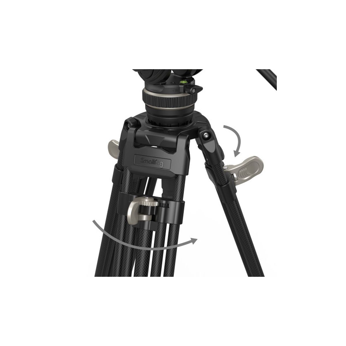 Chân máy SmallRig Heavy-Duty Fluid Head Tripod AD-01 3751