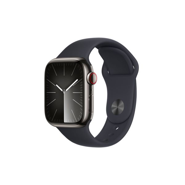 Apple watch Series 9 Thép Dây cao su GPS + Cellular 