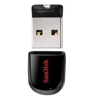 SanDisk USB Cruzer Fit , CZ33, USB2.0, Black with cap, Plug & Stay