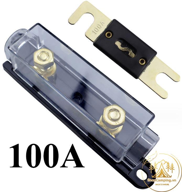 Cầu chì xe oto, cầu chì âm thanh mạ cao cấp 60a-200a