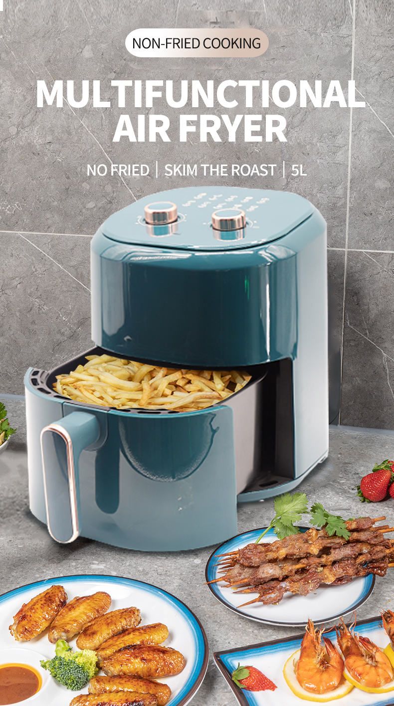 Nồi chiên không dầu Huyndai Dung tích 4.5L