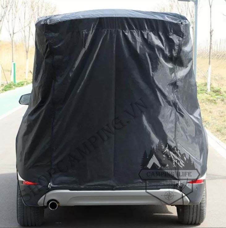 Lều gắn cốp xe hơi, lều che nắng gắn đuôi xe dành cho cắm trại dã ngoại