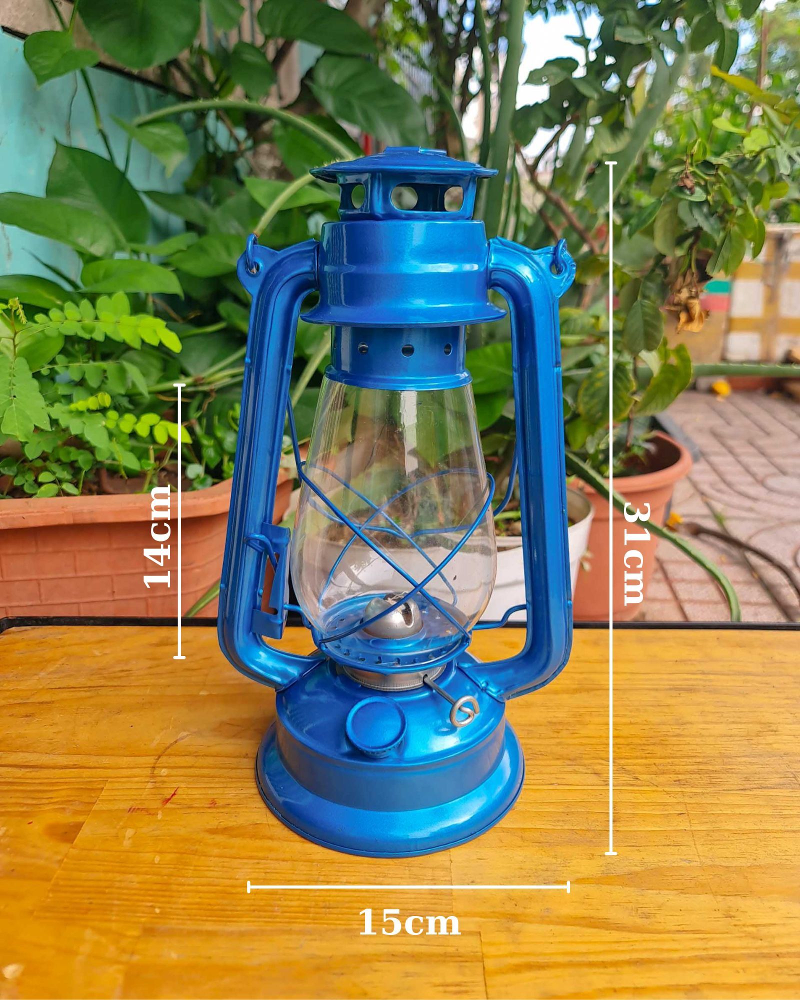 Đèn bão đèn dầu size lớn 31cm decor trang trí nhà cửa, đèn măng xông cắm trại dã ngoại cổ điển