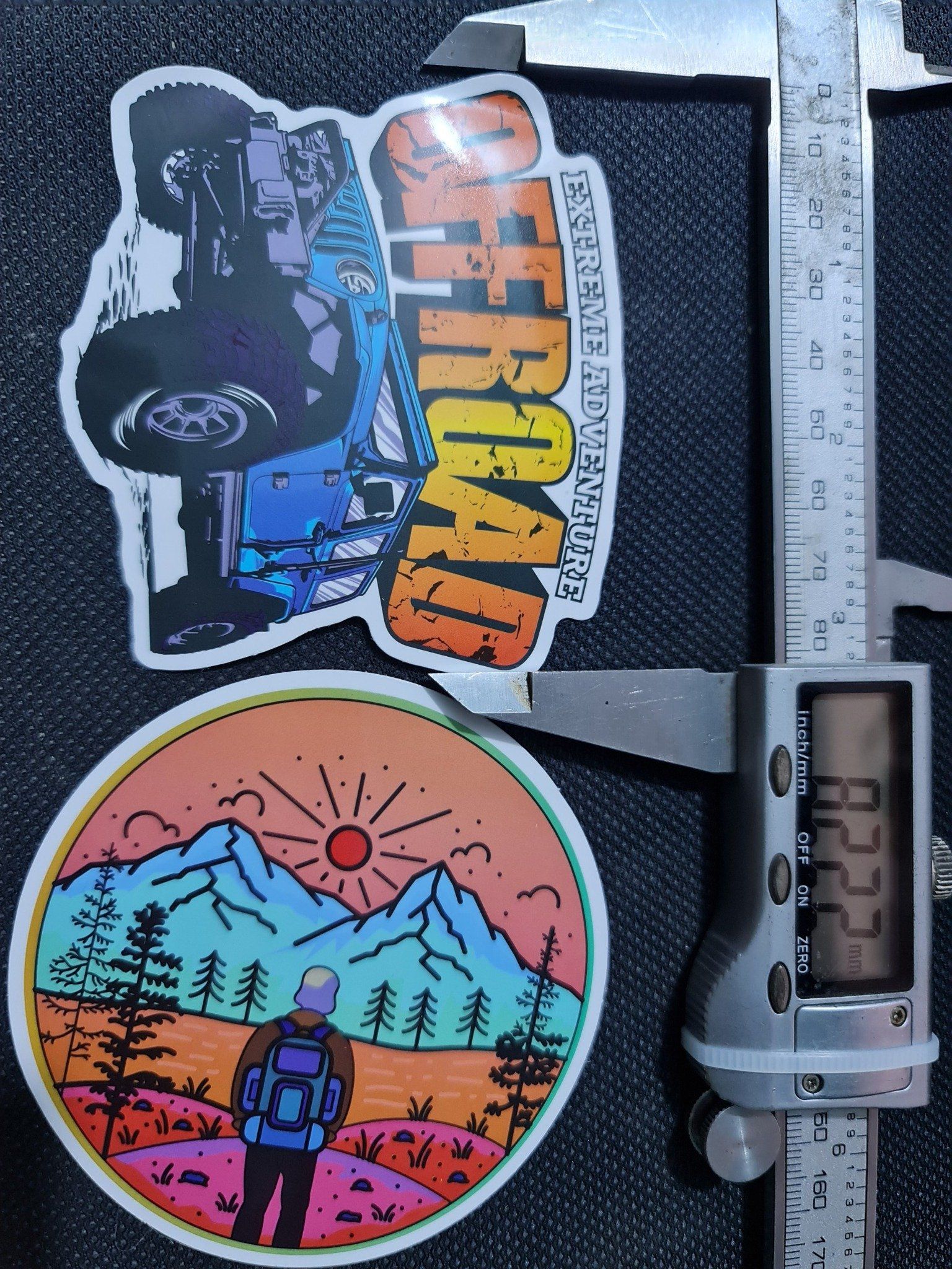 Sticker chủ đề camping hình dán trang trí phượt du lịch (50 hình)