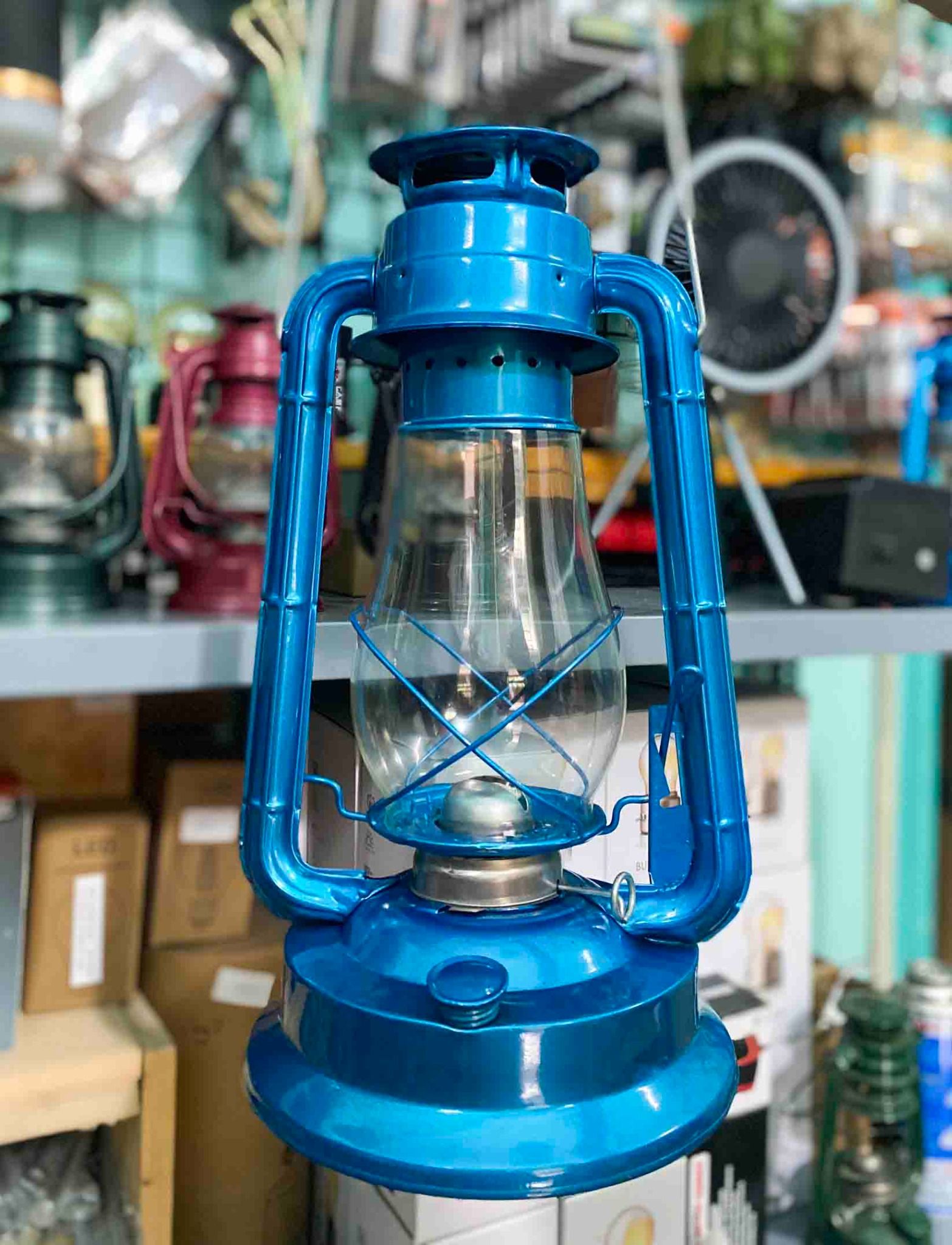 Đèn bão nhiều màu Decor trang trí nhà cửa, đèn cắm trại dã ngoại size siêu bự