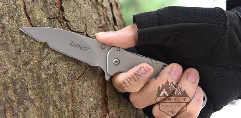 Dao xếp đa năng kershaw bạc mã 1730SS