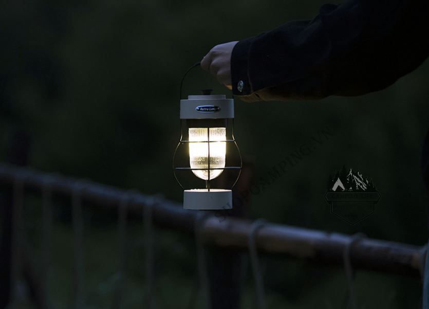 Đèn Retro Lamp L798 phong cách Vintage cổ điển giành cho cắm trại dã ngoại