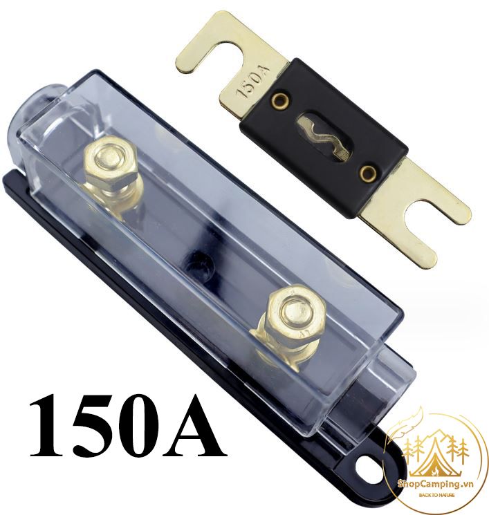 Cầu chì xe oto, cầu chì âm thanh mạ cao cấp 60a-200a