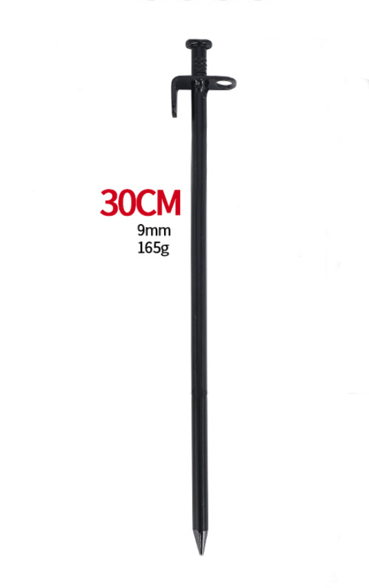 Cọc thép chuẩn sae 1008, cọc gim lều cắm trại, cọc đinh cố định lều cắm trại nguyên khối
