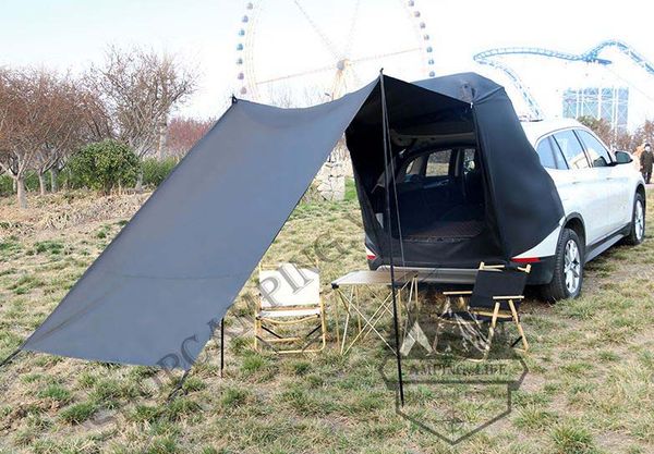  Lều gắn cốp xe hơi, lều che nắng gắn đuôi xe dành cho cắm trại dã ngoại 