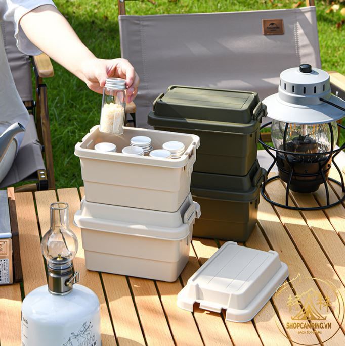 Hộp Đựng Đồ Nướng BBQ , Hộp Đựng Gia Vị Mini Tiện Lợi Cho Dã Ngoại Cắm Trại Ngoài Trời