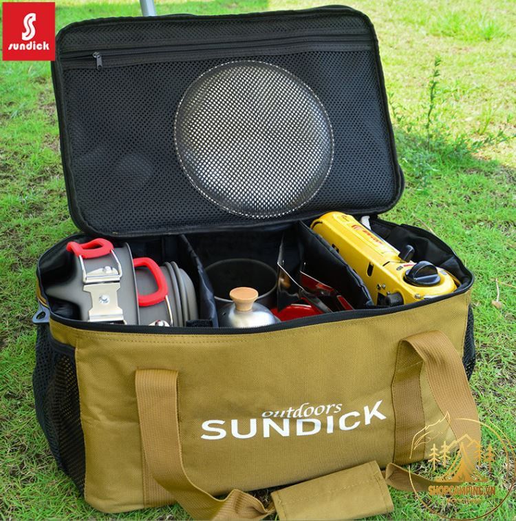 Túi đựng đồ Sundick, túi đựng đồ gấp gọn dành cho cắm trại dã ngoại (Size 40*27*20cm)