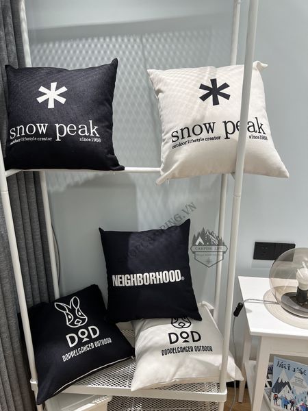  Vỏ gối tựa lưng, tựa Sofa DoD/Snow Peak/ NoDisk 