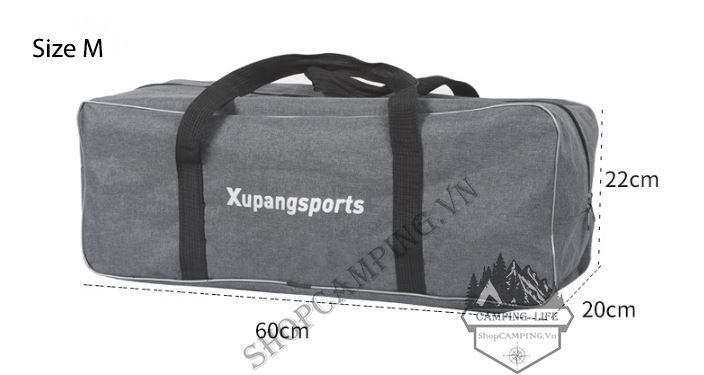 Túi trống đựng đồ, túi đựng bộ bàn ghế Xupangsports dung tích lớn