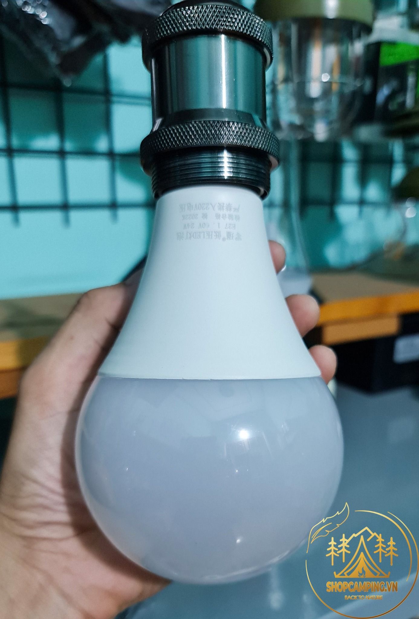 Bóng đèn Led 12V/ 24V ánh sáng vàng vỏ nhựa