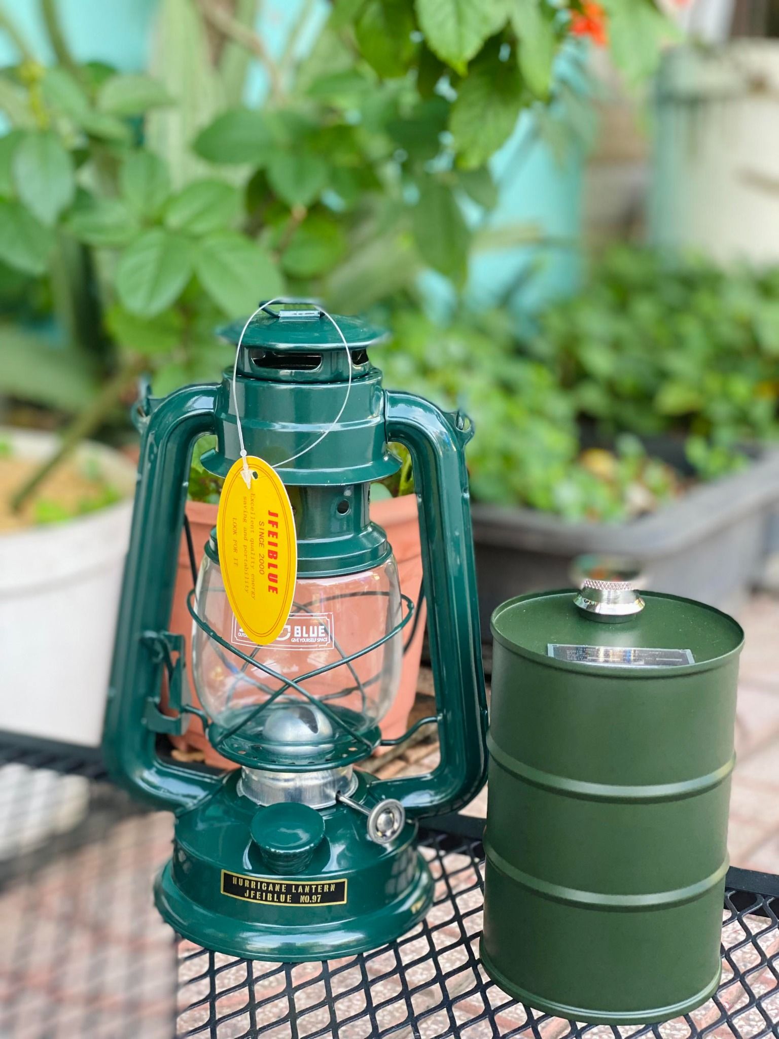 Đèn bão JFEIBLUE, Đèn măng xông cổ điển decor trang trí nhà cửa