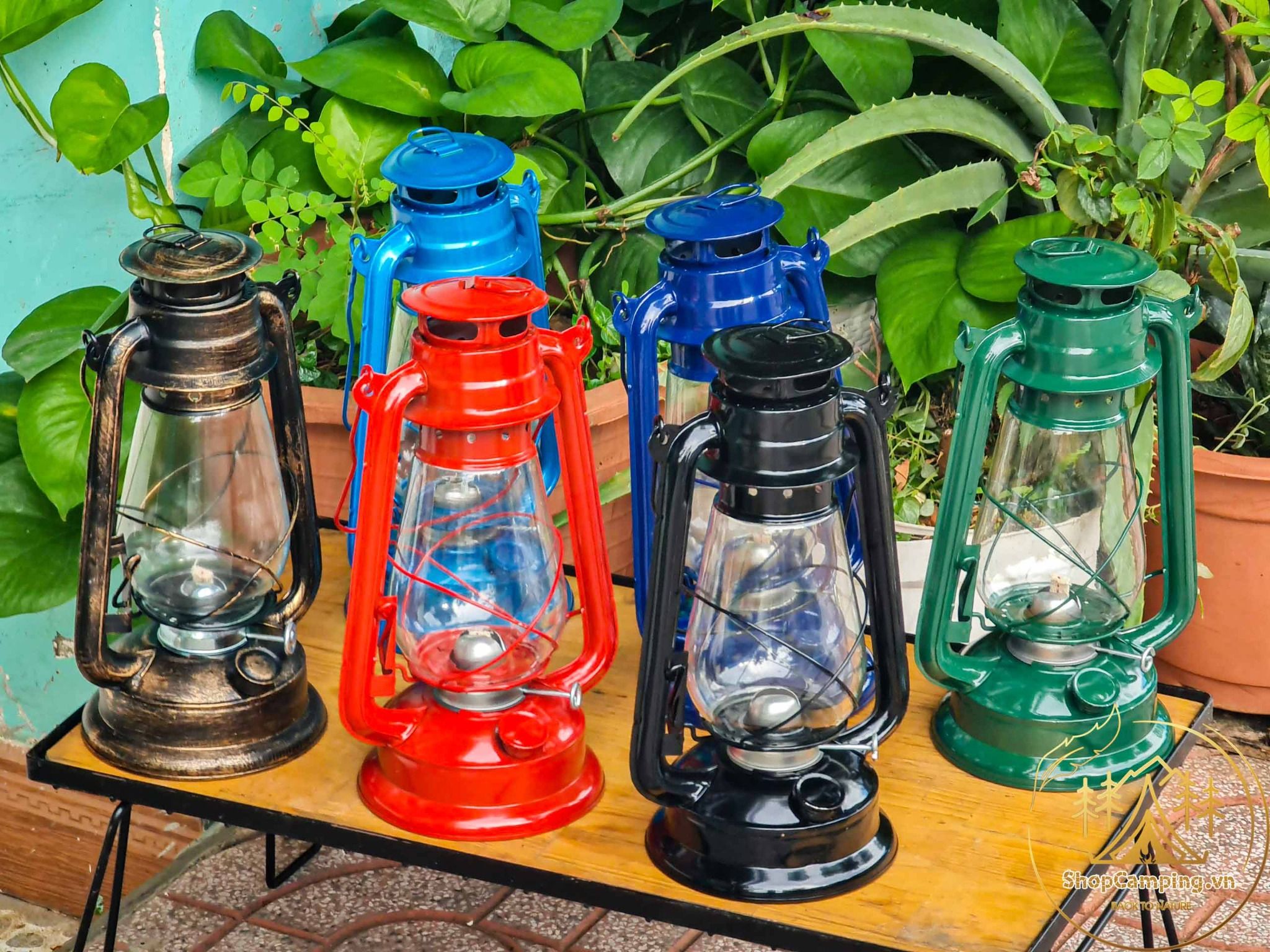 Đèn bão đèn dầu size lớn 31cm decor trang trí nhà cửa, đèn măng xông cắm trại dã ngoại cổ điển