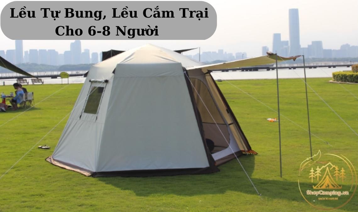 Lều tự bung CM 092 cho 4-6 người