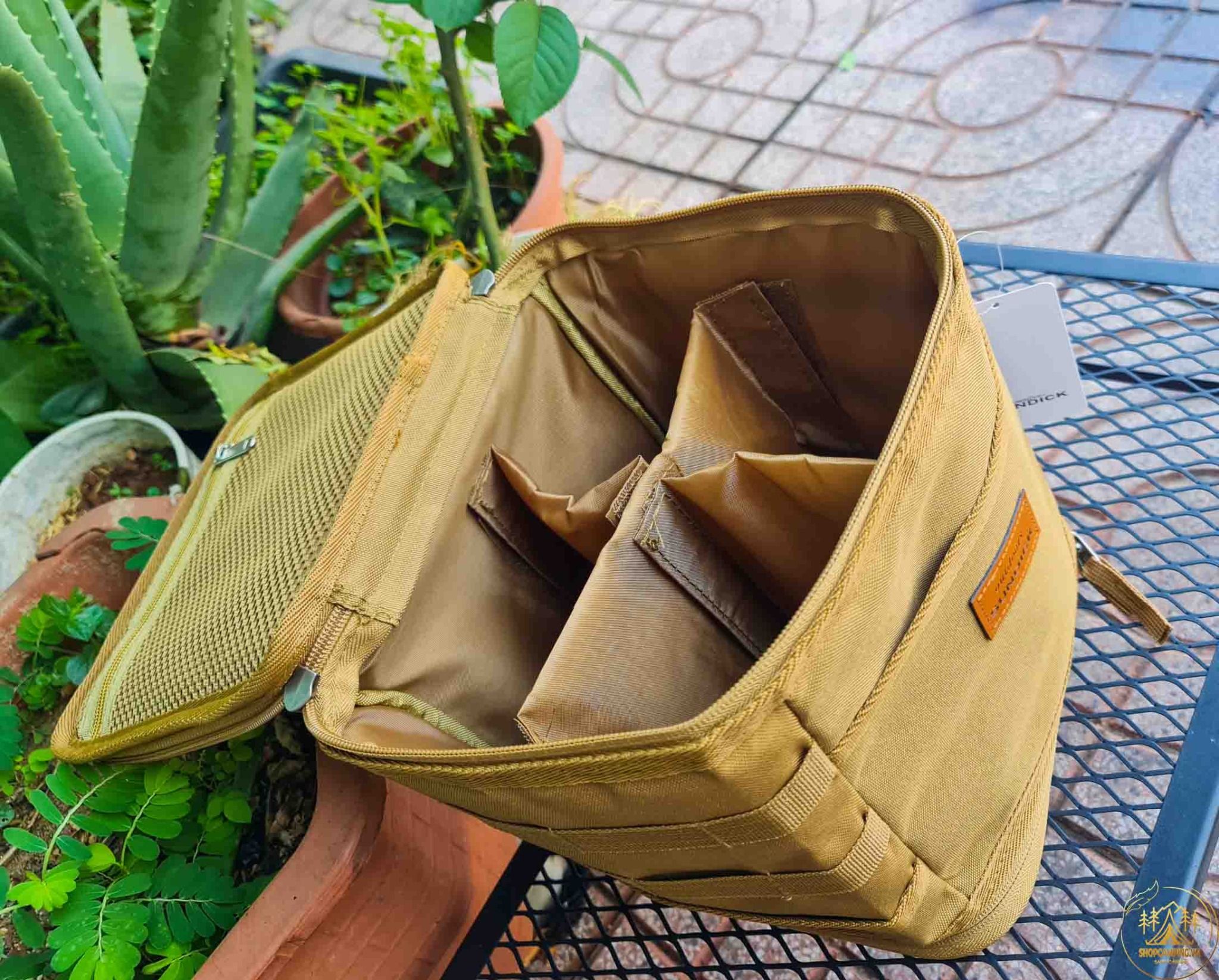 Túi đựng đồ gấp gọn Sundick, túi đựng dụng cụ size 21x21x23cm du lịch, cắm trại dã ngoại