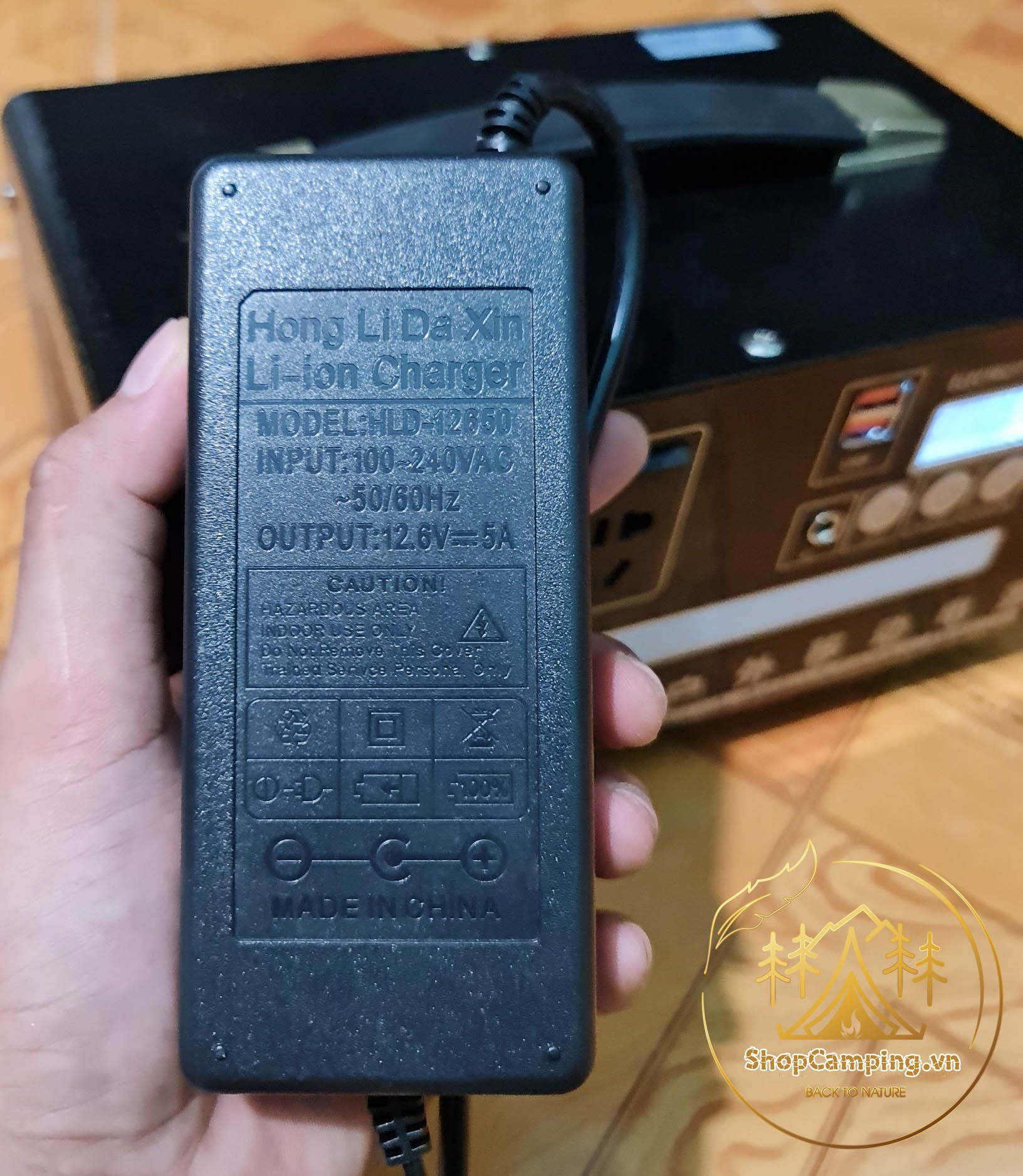 Trạm sạc, Trạm điện, Pin sạc dự phòng 15000mAh Công suất 500W tích hợp inveter