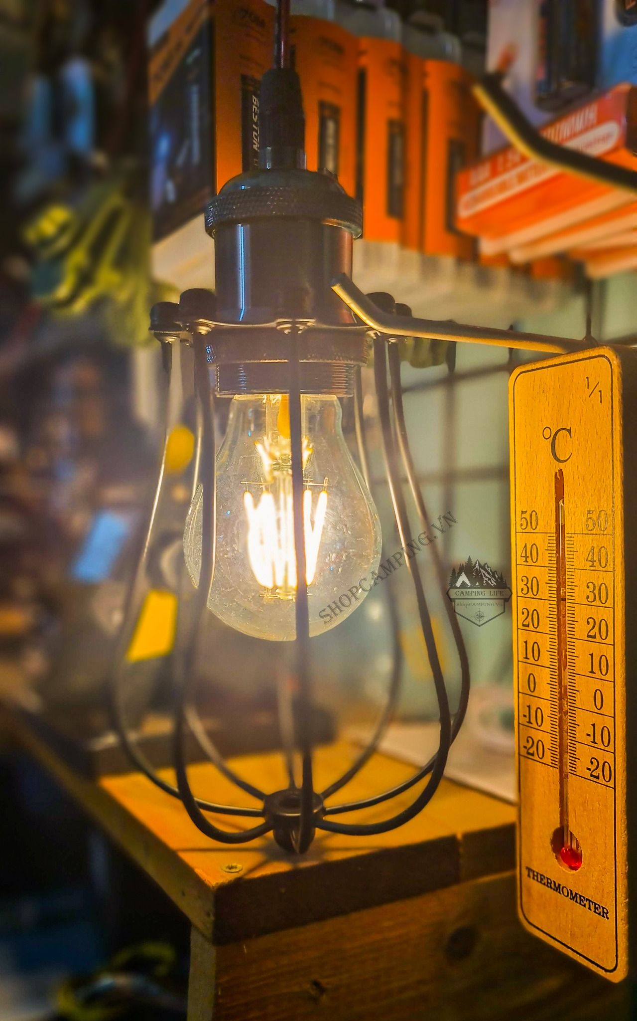  Dây đèn ánh sáng vàng bóng led Edison 