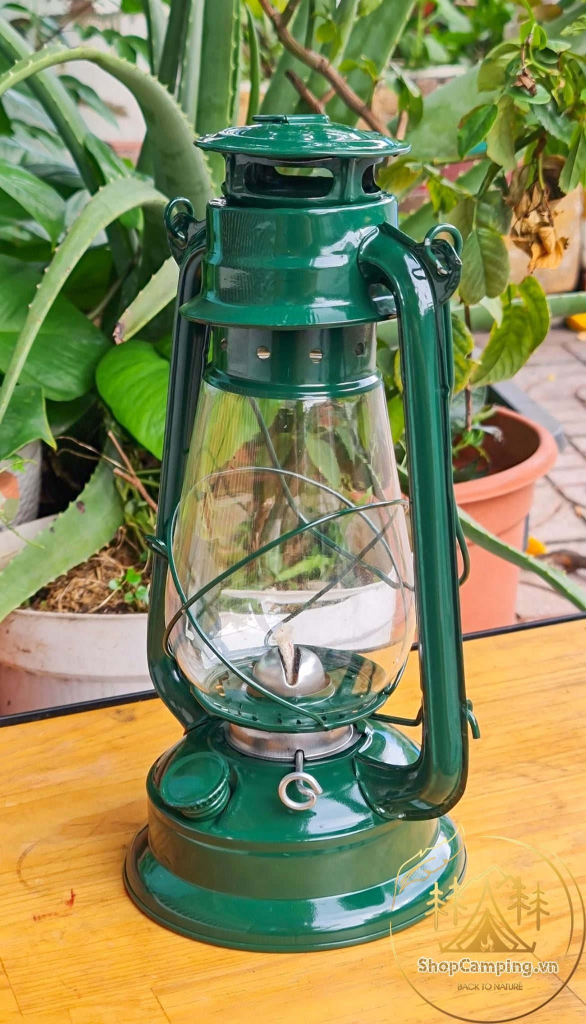 Đèn bão đèn dầu size lớn 31cm decor trang trí nhà cửa, đèn măng xông cắm trại dã ngoại cổ điển