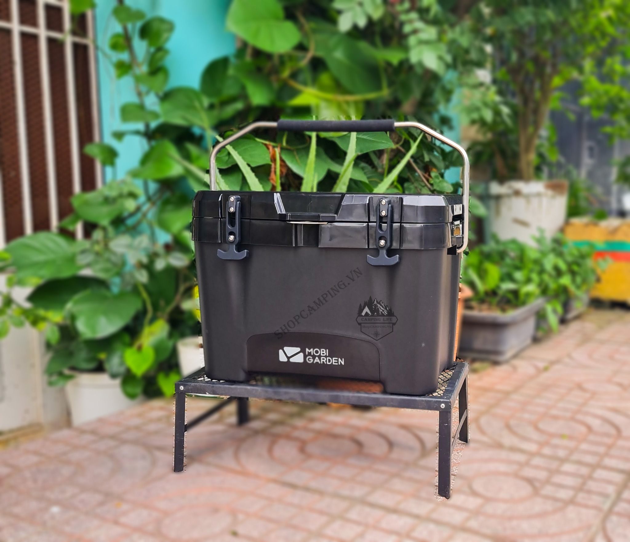 Thùng đá giữ nhiệt 25L MOBI GARDEN/ Mountaitnhiker dành cho cắm trại dã ngoại