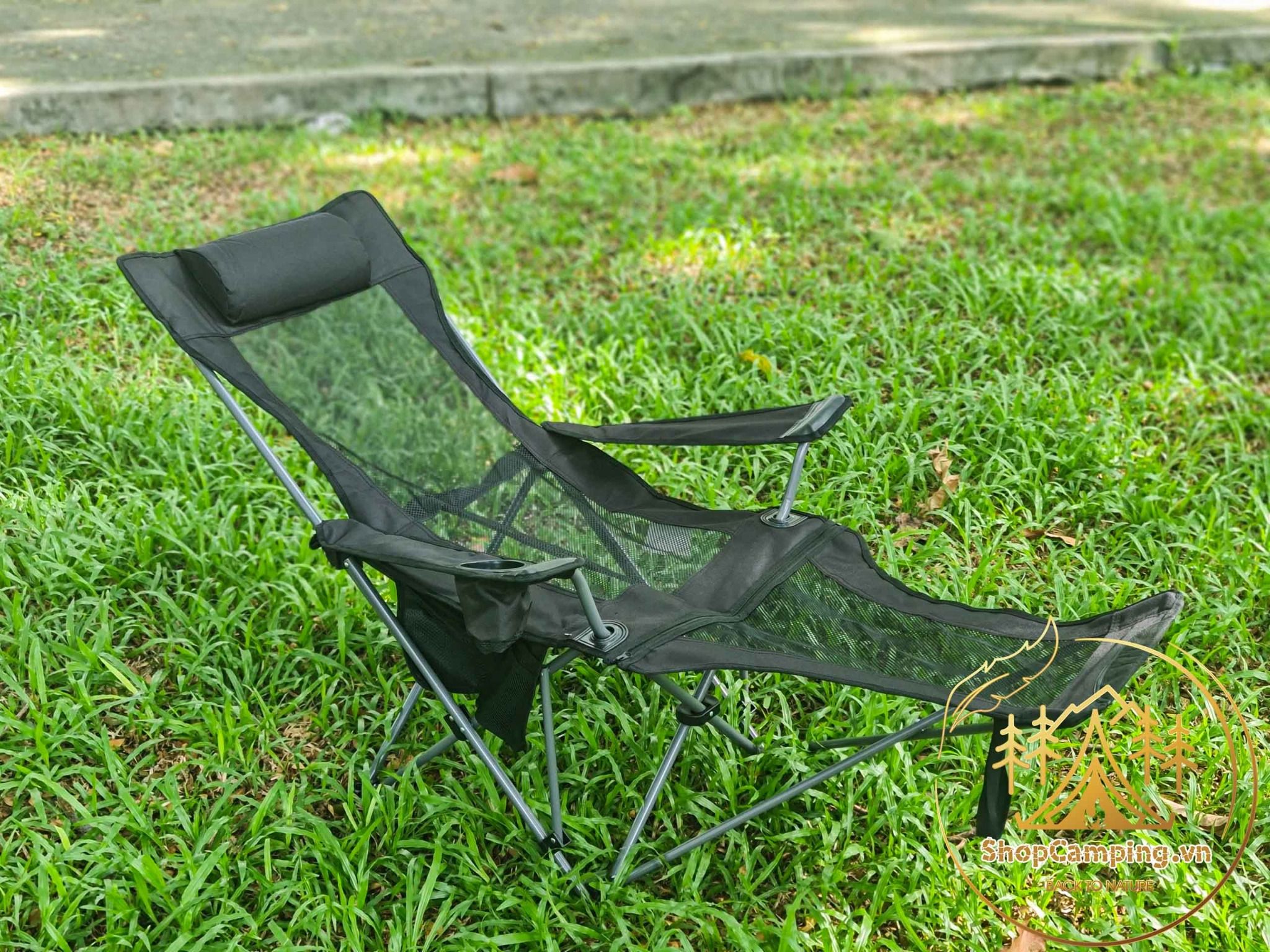 Ghế xếp thư giãn, ghế nằm văn phòng, ghế bố dài gấp gọn, bệnh viện, phượt, du lịch